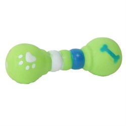 Гантель 12см Шурум-Бурум виниловая игрушка для собак (VT123003) - фото 7397