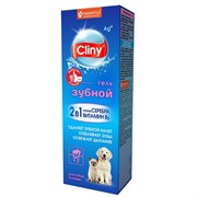 Зубной гель 75мл Cliny для собак (к104)