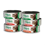 Корм 100гх6шт FRAIS Holistic Мясное ассорти желудочки 2шт, индейка 2шт, сердечки 2шт для кошек (1810 Корм 100гх6шт FRAIS Holistic Мясное ассорти желудочки 2шт, индейка 2шт, сердечки 2шт для кошек (1810