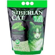Наполнитель 12л Сибирская кошка Тофу зеленый чай комкующий для кошек (00025314)