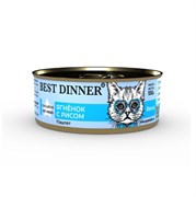 Корм 100г Best Dinner Exclusive Vet Profi Renal ягнёнок с рисом для кошек (7671)