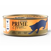 Корм 100г Prime Meat курица с лососем, филе в желе для кошек ж/б (137.4021)
