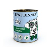 Корм 340г Best Dinner Hypoallergenic Exclusive Vet Profi с кониной и рисом для собак (7640)