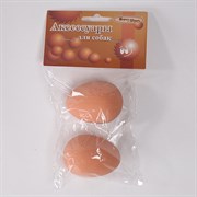 Яйцо 4х6см Шурум-Бурум набор 2шт каучуковая игрушка для собак (egg )