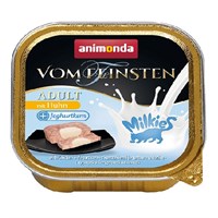 Корм 100г Animonda Vom Feinsten+milkies с курицей и йогуртовой начин. для кошек (001/83113) Корм 100г Animonda Vom Feinsten+milkies с курицей и йогуртовой начин. для кошек (001/83113)