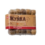 Кость из жил 9см 5шт/уп Жуйка из сыром.кожи для собак (90900D) Кость из жил 9см 5шт/уп Жуйка из сыром.кожи для собак (90900D)