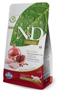 Корм 1,5кг ND Chiken and Pomegrante Neutered с курицей и гранатом для стерил. кошек (11136) Корм 1,5кг ND Chiken and Pomegrante Neutered с курицей и гранатом для стерил. кошек (11136)