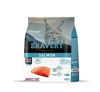 Корм 400г BRAVERY лосось для кошек Корм 400г BRAVERY лосось для кошек