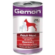 Корм 1250г GEMON кусочки говядины с рисом для собак крупных пород ж/б (70387903) Корм 1250г GEMON кусочки говядины с рисом для собак крупных пород ж/б (70387903)