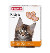 Kittys Unior 150тб Beaphar с биотином для котят (12508С) Kittys Unior 150тб Beaphar с биотином для котят (12508С)