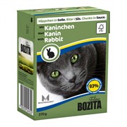 Корм 370г Bozita с кусочками кролика в соусе для кошек (4932) Корм 370г Bozita с кусочками кролика в соусе для кошек (4932)
