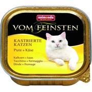 Корм 100г Animonda Vom Feinsten с индейк.и сыр. д/кастр.кош. (001/83445) Корм 100г Animonda Vom Feinsten с индейк.и сыр. д/кастр.кош. (001/83445)