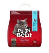 Наполнитель 5кг Pi-Pi-Bent "Классик" комкующийся для кошек (3889С) Наполнитель 5кг Pi-Pi-Bent "Классик" комкующийся для кошек (3889С)