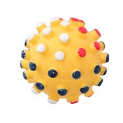 Мяч с шипами 6,5см Шурум-Бурум виниловая игрушка для собак (VT121009)