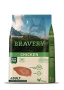 Корм 12кг BRAVERY курица для собак крупных и средних пород Корм 12кг BRAVERY курица для собак крупных и средних пород