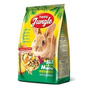 Корм 400г HAPPY JUNGLE для кроликов  (J110)