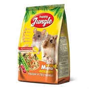 Корм 400г HAPPY JUNGLE для мышей и песчанок  (J116)