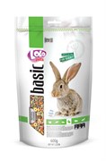 Корм 600г Lolo Pets полнорационный для кроликов (Lo-70124) Корм 600г Lolo Pets полнорационный для кроликов (Lo-70124)