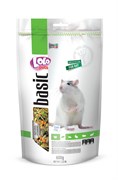 Корм 600г Lolo Pets полнорационный для декоративных крыс (LO-70154) Корм 600г Lolo Pets полнорационный для декоративных крыс (LO-70154)