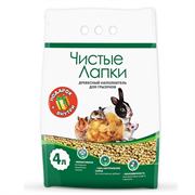 Наполнитель 1,5кг Чистые лапки древесный для грызунов (2601) Наполнитель 1,5кг Чистые лапки древесный для грызунов (2601)