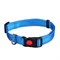 Ошейник 25мм, 45-70см L JOY стропа синяя со светоотражающими элементами для собак - фото 5775
