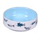 Миска 12,5см 350мл JOY "Рыбки" керамическая голубая для кошек - фото 7944